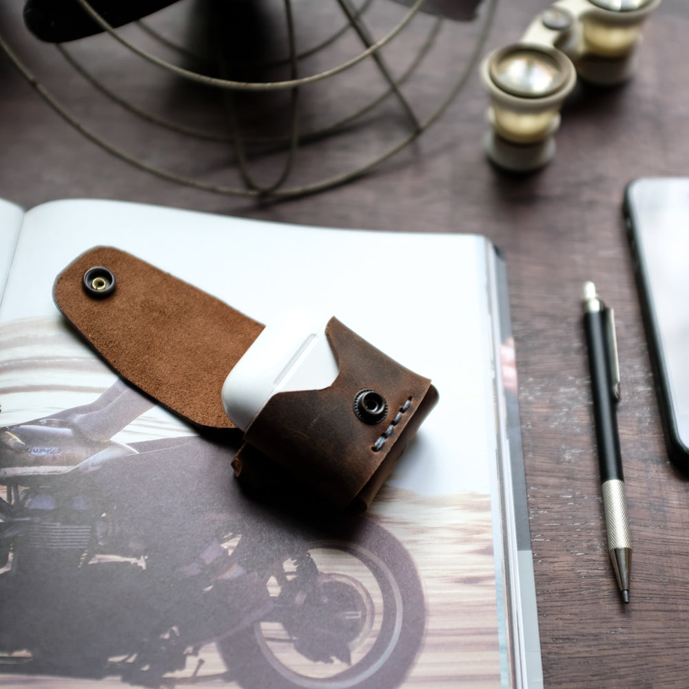 Airpods Kılıfı Antik Kahve