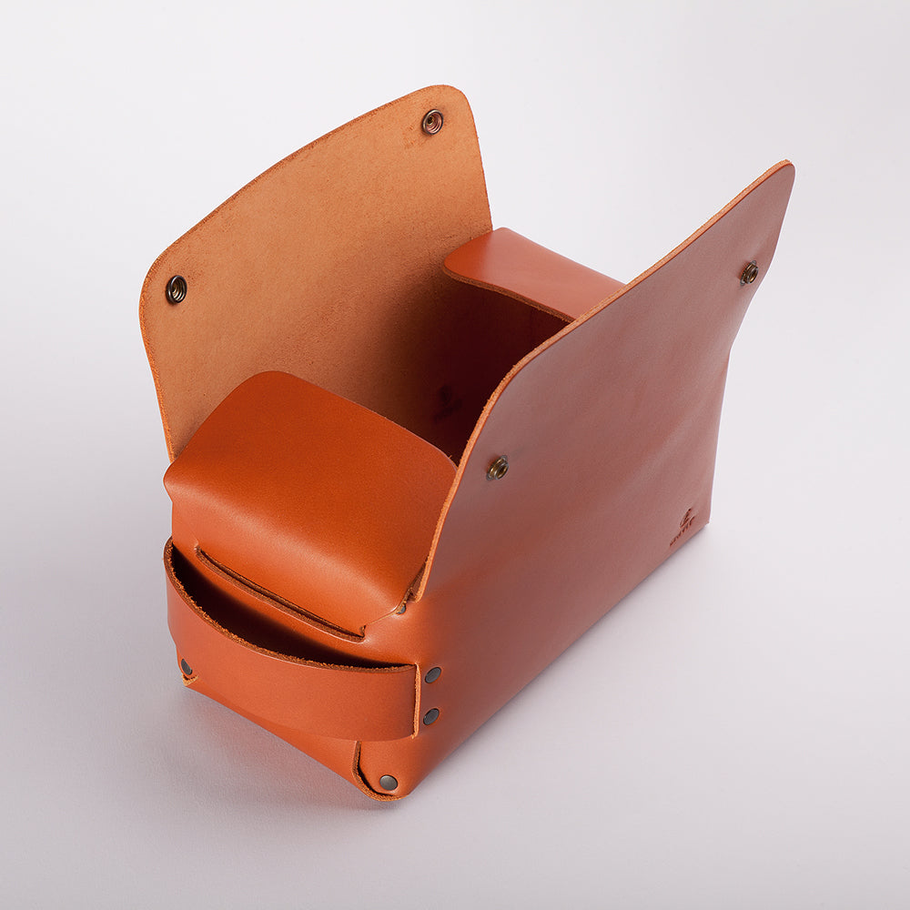 Dopp Kit Seyahat Çantası Konyak