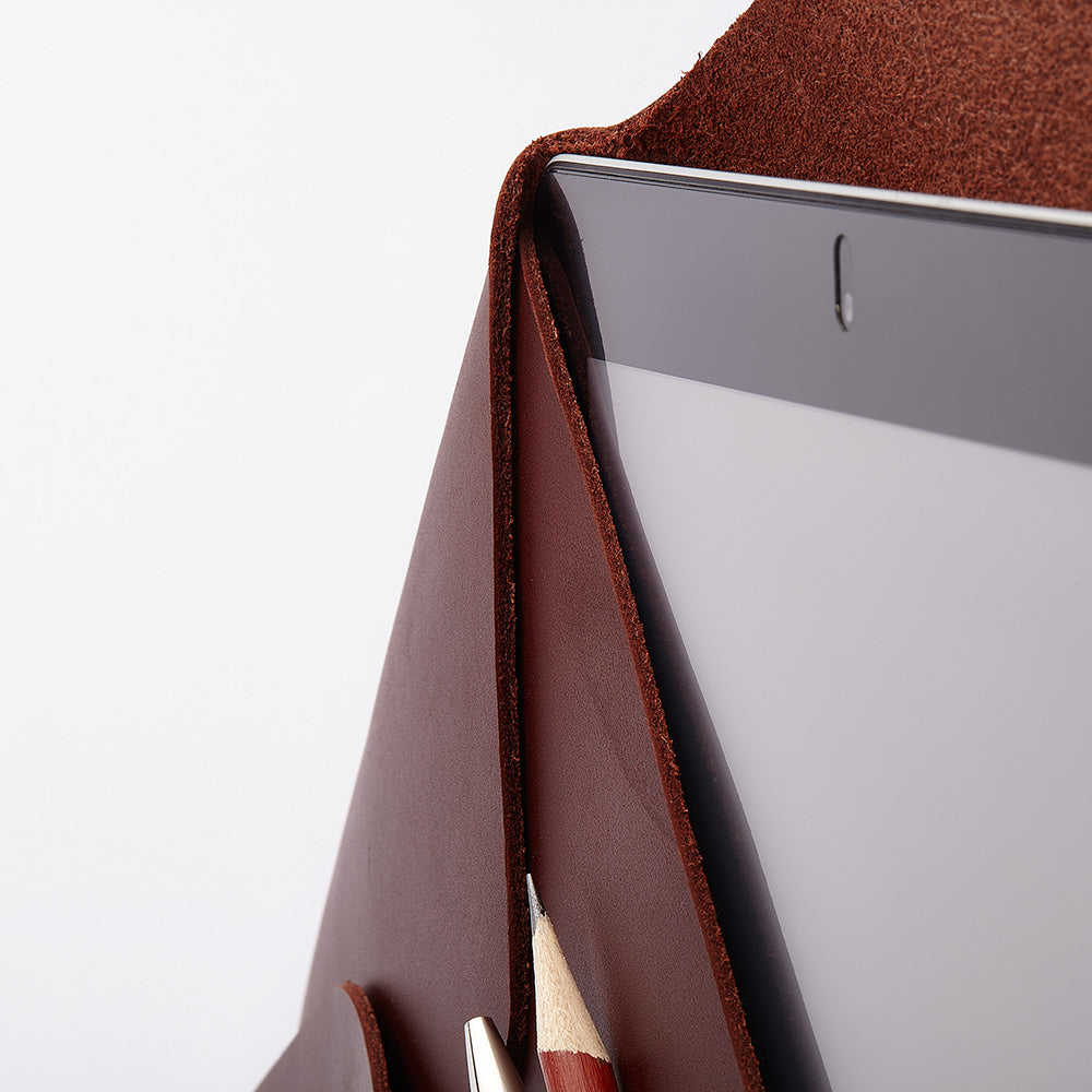 Laptop Clutch Kızıl Kahve
