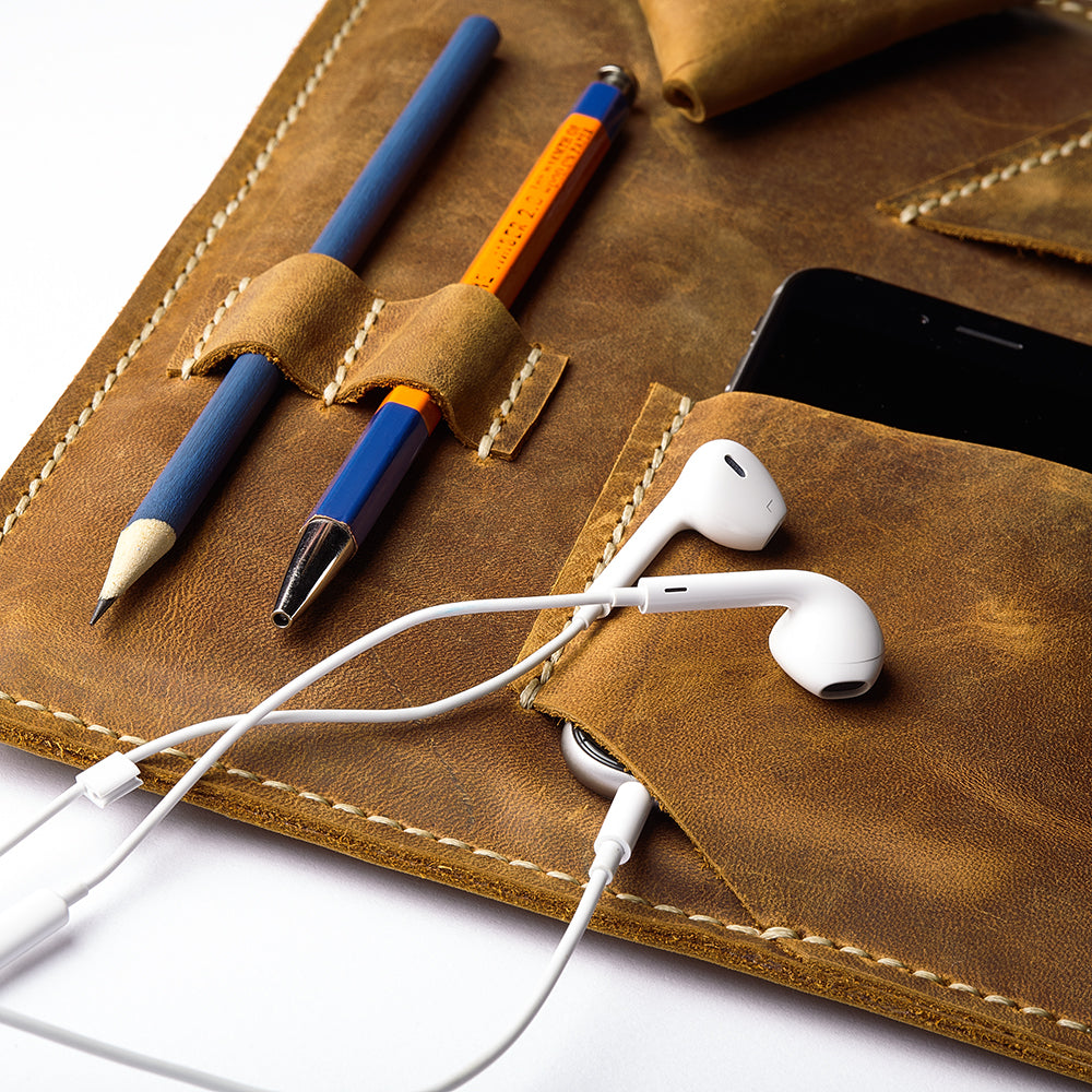 Tablet Organizer Antik Kahve