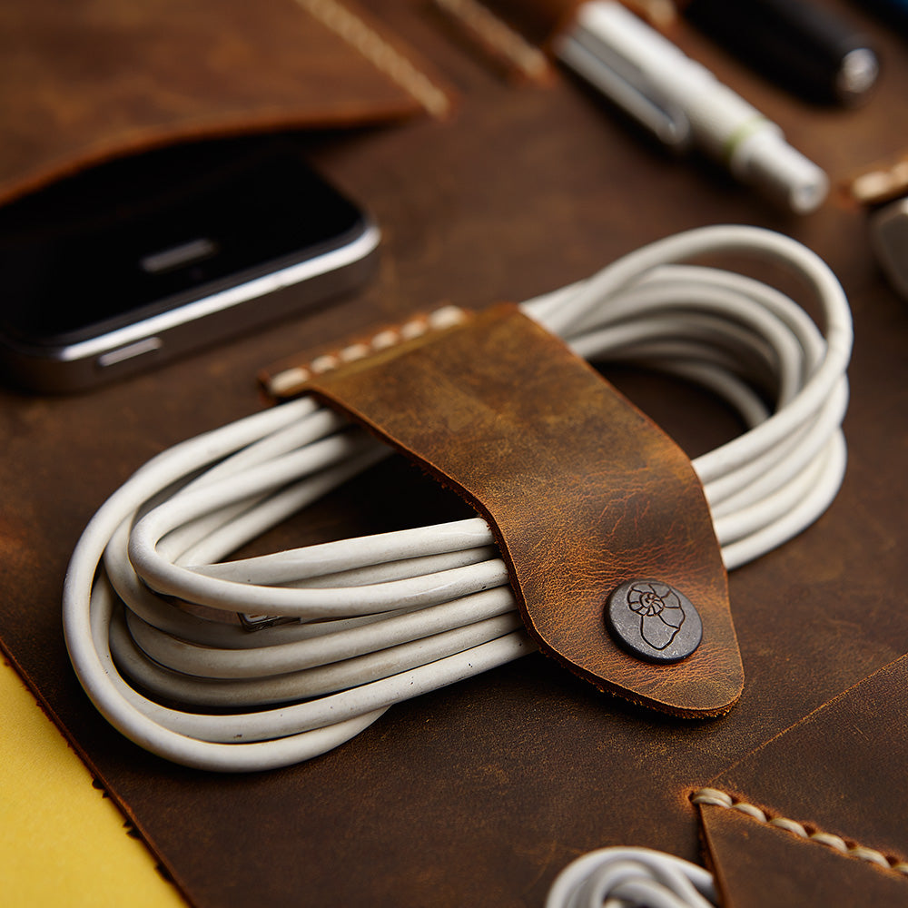 Laptop Organizer Antik Kahve