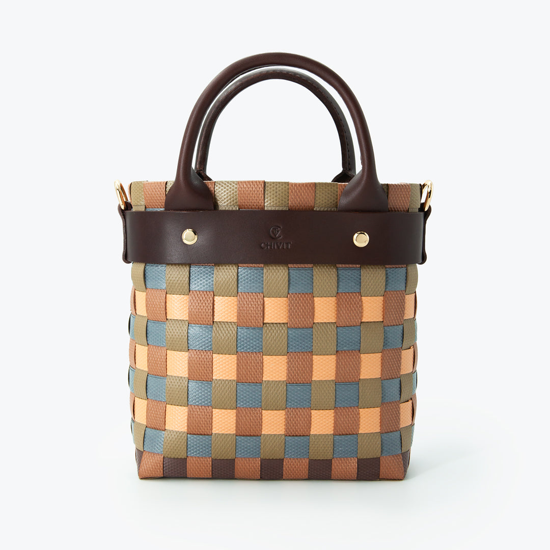 Aperlai Sepet Çanta Moka Haki