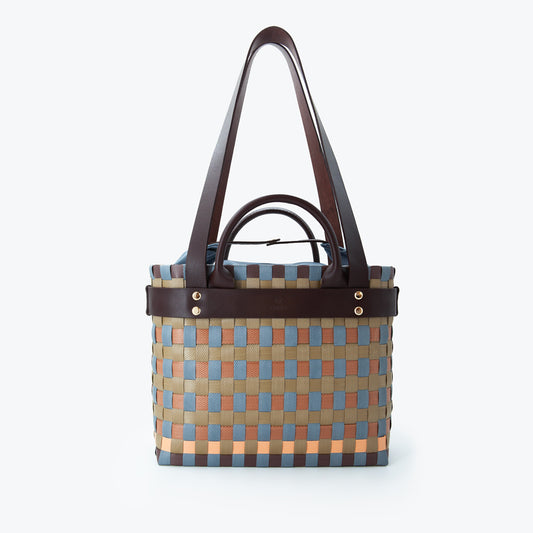 Lymra Sepet Çanta Kahve Gri