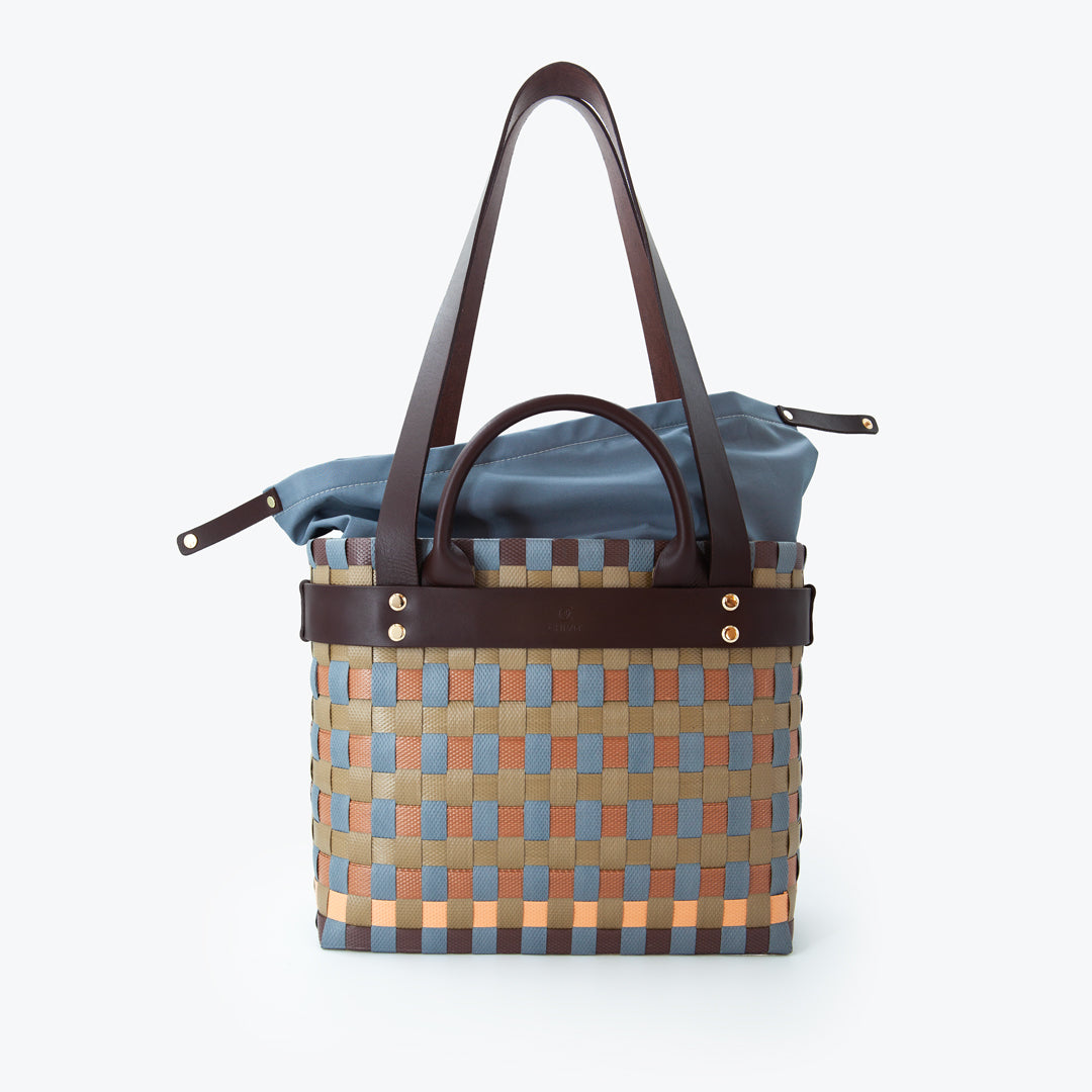 Lymra Sepet Çanta Kahve Gri