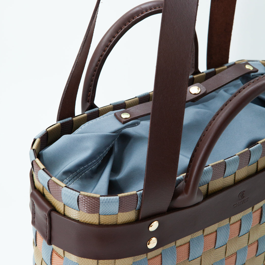 Lymra Sepet Çanta Kahve Gri