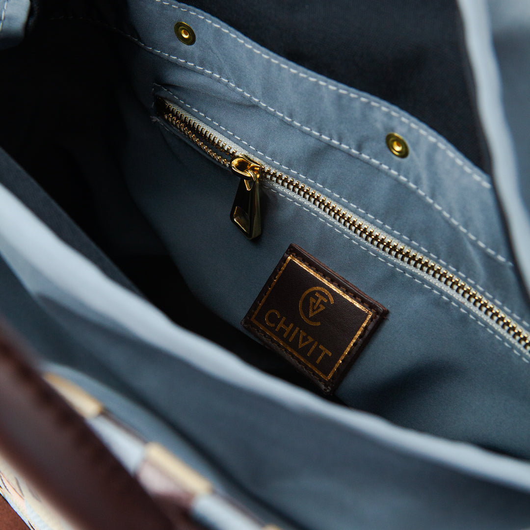 Lymra Sepet Çanta Kahve Gri