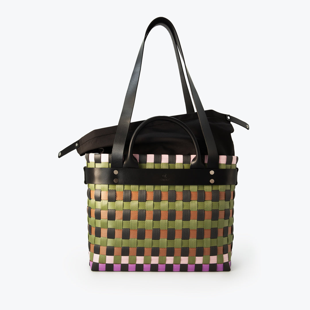 Lymra Sepet Çanta Siyah Mor