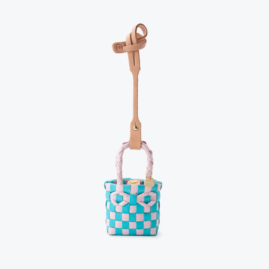 Micro Sepet Charm Çanta Süsü Turkuaz