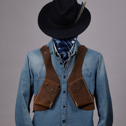 Klasik Holster Antik Kahve