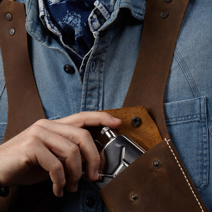 Klasik Holster Antik Kahve