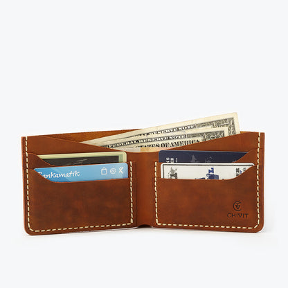 Bifold Cüzdan Antik Kahve