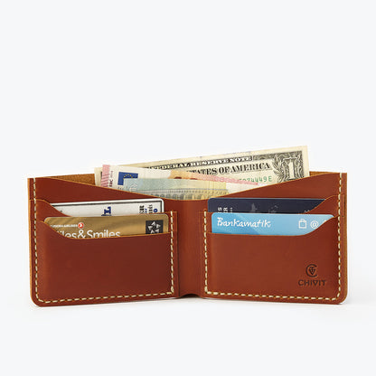Bifold Cüzdan Konyak