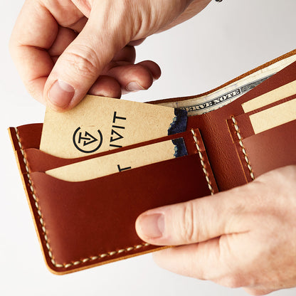 Bifold Cüzdan Konyak