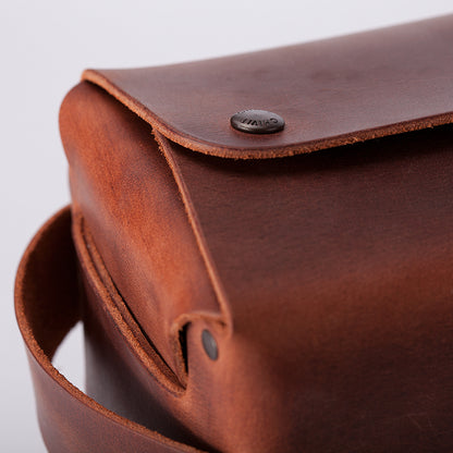 Dopp Kit Seyahat Çantası Antik Konyak