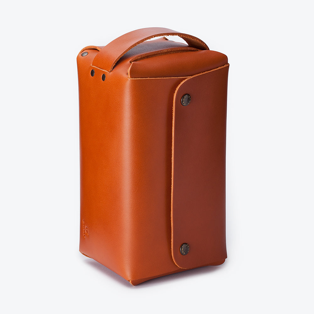 Dopp Kit Seyahat Çantası Konyak