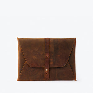 Tablet Clutch Antik Kahve