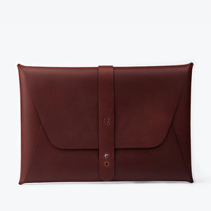Laptop Clutch Kızıl Kahve