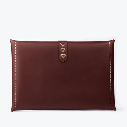 Laptop Clutch Kızıl Kahve