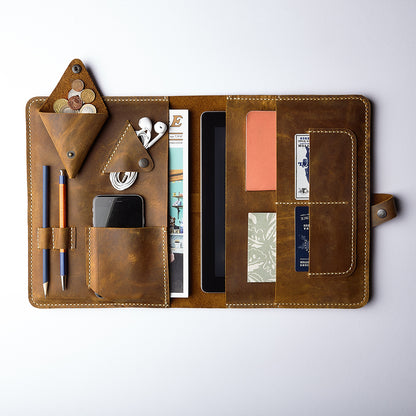 Tablet Organizer Antik Kahve