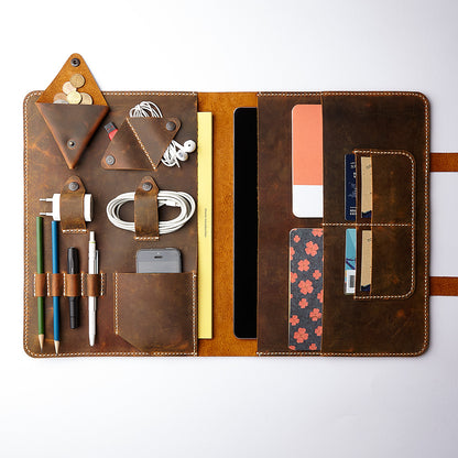 Laptop Organizer Antik Kahve