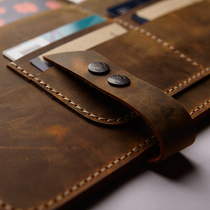 Laptop Organizer Antik Kahve