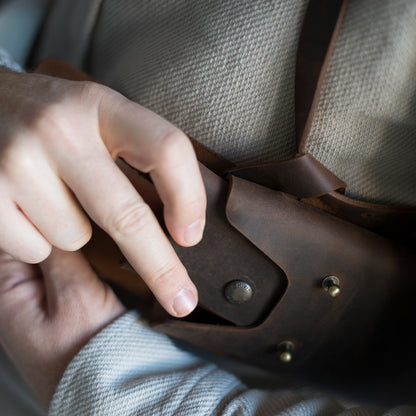 Slim Holster Antik Kahve
